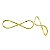 Brinco de Argola Infinito em Ouro 18K - Imagem 1