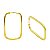 Argola em Ouro 18K Retangular - Imagem 1