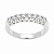 Anel em Prata 925 com Zirconias. - Imagem 1
