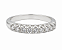 Anel em Prata 925 com Zirconias. - Imagem 3