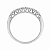Anel em Prata 925 com Zirconias. - Imagem 4