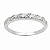 Anel em Prata 925 com Zirconias. - Imagem 1