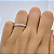 Anel em Prata 925 com Zirconias. - Imagem 4