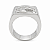 Anel em Prata 925 cavalo com Zirconias. - Imagem 3