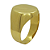 Anel em Ouro 18K Chapa Oval - Imagem 4