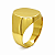 Anel em Ouro 18K Chapa Oval - Imagem 4