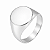 Anel em Prata 925 Chapa Oval - Imagem 1