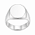 Anel em Prata 925 Chapa Oval - Imagem 2
