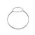 Anel em Prata 925 Circulo Vazado Polido - Imagem 3