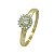Anel em Ouro 18k Chuveiro com Diamantes - Imagem 2