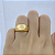 Anel em Ouro 18K Chapa Masculino - Imagem 3