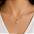 Pingente em Ouro 18k Flor de Zirconia - Imagem 3