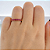 Anel em Ouro 18K Com 7 Rubis - Imagem 3