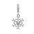 Berloque em Prata 925 Floco de Neve - Imagem 1