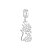 Berloque em Prata 925 Gatinho com Zirconias - Imagem 1