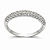Anel em Prata 925 com Zircônia Branca - Imagem 1