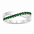Anel em Prata 925 X Verde - Imagem 2