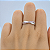 Anel em Prata 925 X Rosa - Imagem 2