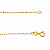 Pulseira em Ouro 18K de Chapinha Infantil Menina - Imagem 3