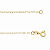 Pulseira em Ouro 18K de Chapinha Infantil Bola - Imagem 2