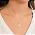Pingente em Ouro 18K Santo Expedito Retangular - Imagem 3