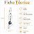 Pingente em Prata 925 Figa com Zirconia - Imagem 2