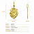 Pingente em Ouro 18k Ornato Santo Antonio - Imagem 2