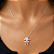 Pingente em Prata 925 Menina com Zirconias - Imagem 3