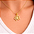 Pingente em Ouro 18k Trevo de 4 Folhas Vazadas - Imagem 2