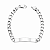 Pulseira em Prata 925 Chapa Grume - Imagem 2