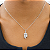 Pingente em Prata 925 Face de Cristo - Imagem 3