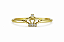 Anel em Ouro 18K Infatil Coroa - Imagem 2