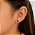 Brinco em Ouro 18k Joaninha Infantil - Imagem 3