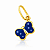 Pingente em Ouro 18k Borboleta Azul - Imagem 1
