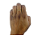 Anel em Ouro 18k Nossa Senhora com Zirconias - Imagem 3