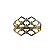 Anel em Ouro 18K Tela com Zirconias - Imagem 3