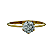 Anel em Ouro 18K  Solitário com Diamante - Imagem 3