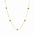Gargantilha em Ouro 18K Bola 60 cm - Imagem 1