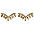 Brinco em Ouro 18K com Zirconia - Imagem 1