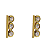 Brinco em Ouro 18k com Zirconias - Imagem 1