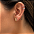 Brinco em Ouro 18k com Zirconias - Imagem 3