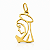Pingente em Ouro 18k Ave Maria - Imagem 1