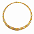 Gargantilha em Ouro 18K Tricolor Laminado 45cm - Imagem 1