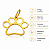 Pingente em Ouro 18k Patinha - Imagem 2