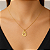 Pingente em Ouro 18k Coruja Vazada - Imagem 3