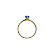 Anel em Ouro18K Calice Azul Claro - Imagem 2