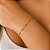 Pulseira em Ouro 18K com Zirconias Lilás - Imagem 3