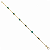 Pulseira em Ouro 18K com Zirconias Azuis Claras - Imagem 1