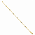 Pulseira em Ouro 18K com Zirconias Brancas - Imagem 1