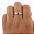 Anel em Prata 925 Solitário com Zircônia 4 Garras - Imagem 4